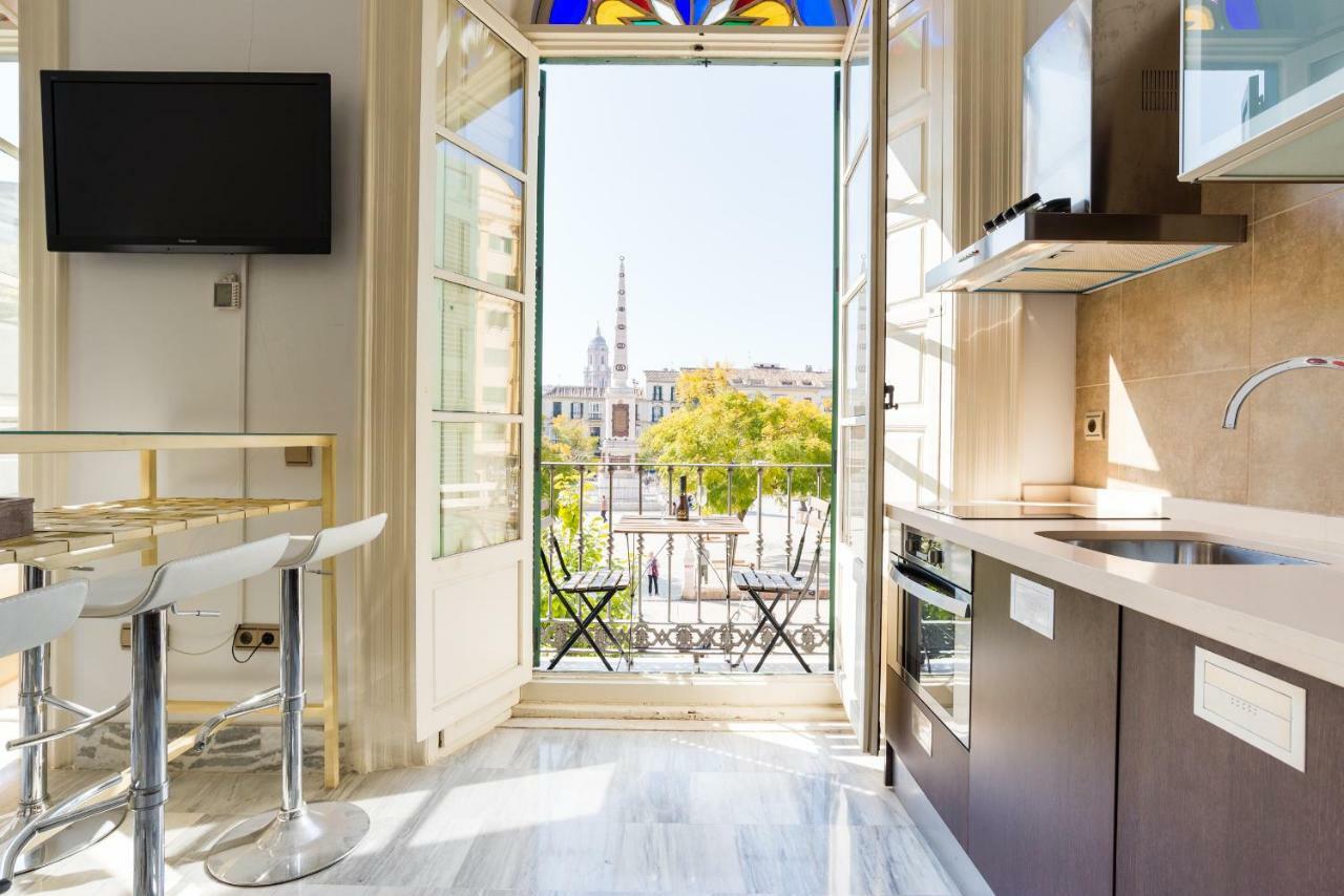 Lu&Cia Picasso Apartment Malaga Bagian luar foto