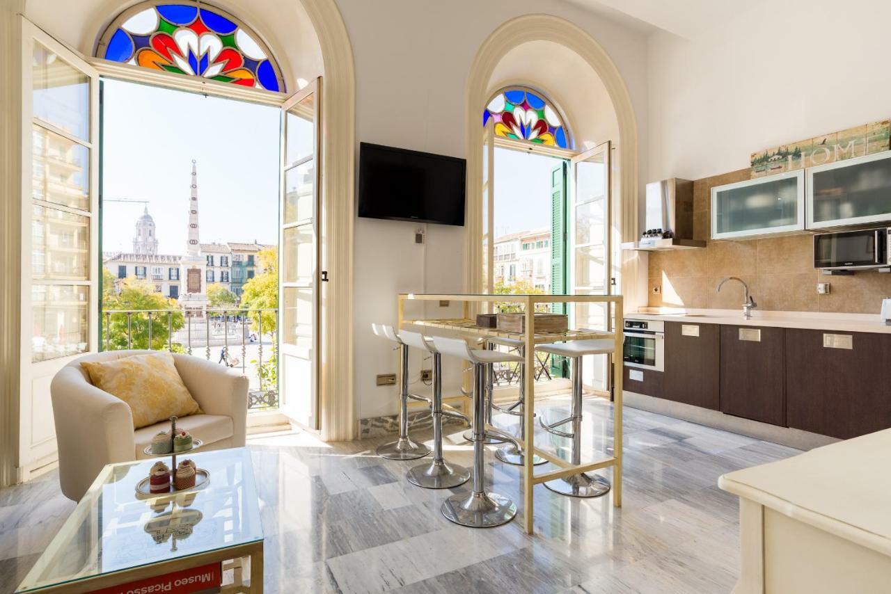 Lu&Cia Picasso Apartment Malaga Bagian luar foto
